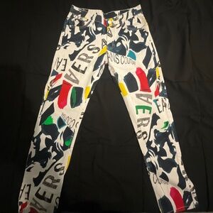 Men’s graffiti paint pants